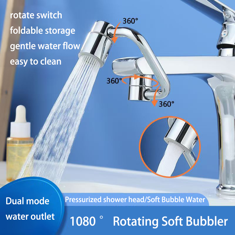 Kitchen Appliances Bundle - 1080° Rotating Bathroom Basin Faucet Extender
