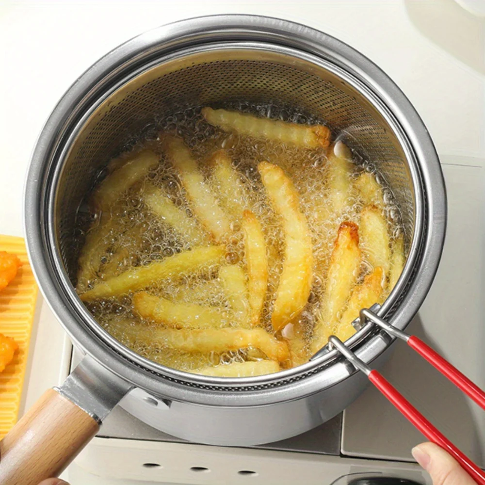 Deep Fryer Stainless - Stainless Steel Multi-Purpose Cookware Set with