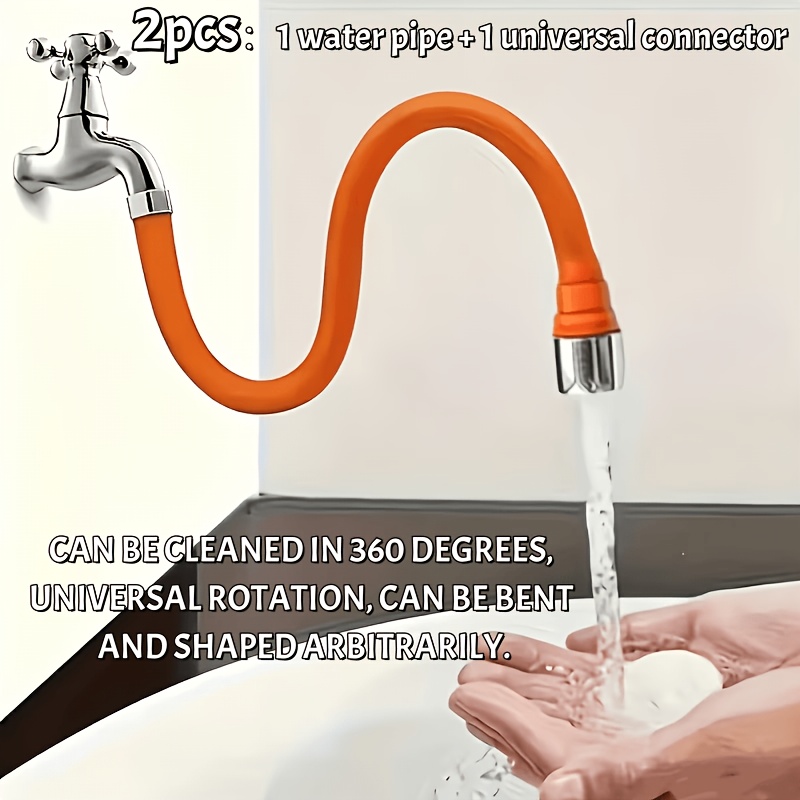 Kitchen Appliances Bundle - 2-in-1 Foldable Faucet Extender with Aerator