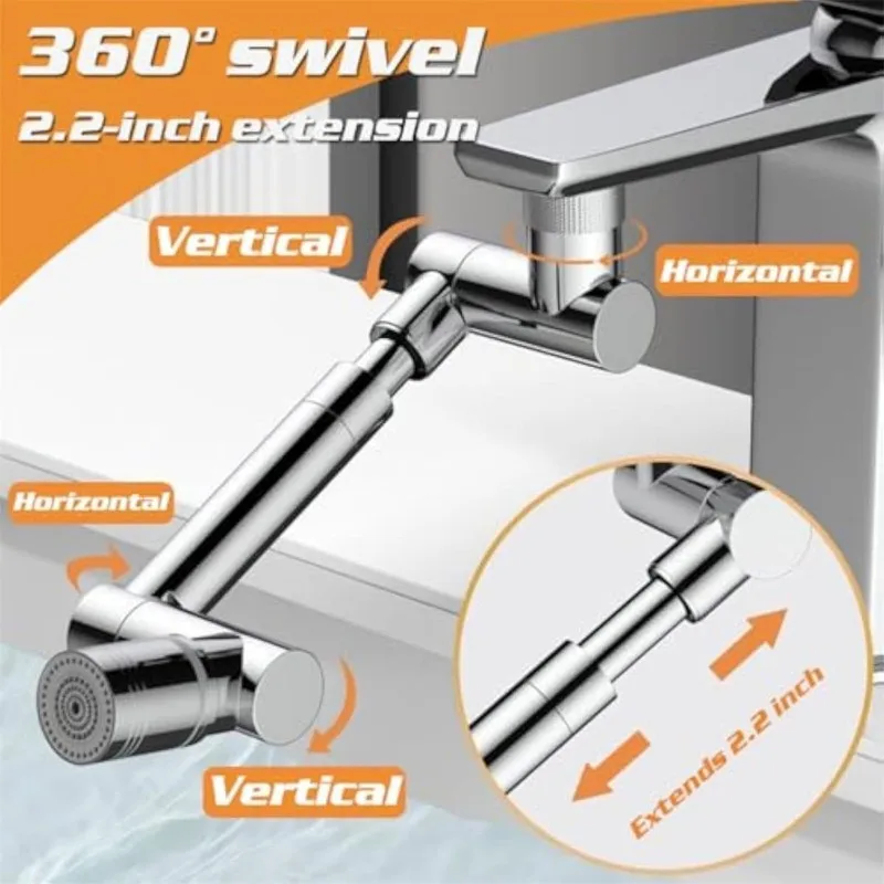 Kitchen Appliances Bundle - 1440 Kitchen Scalable Metal Faucet Aerator