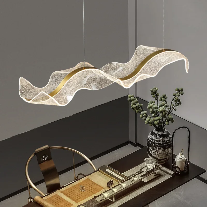 Kitchen Appliances Table - Nordic Designer Wave LED Pendant Lights