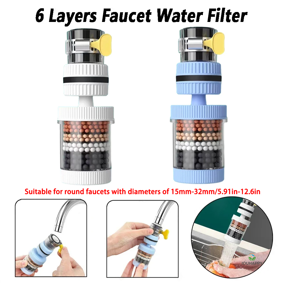 Universal Shower Faucet 6 Laye - Kitchen Appliances And Utensils 评论和价格