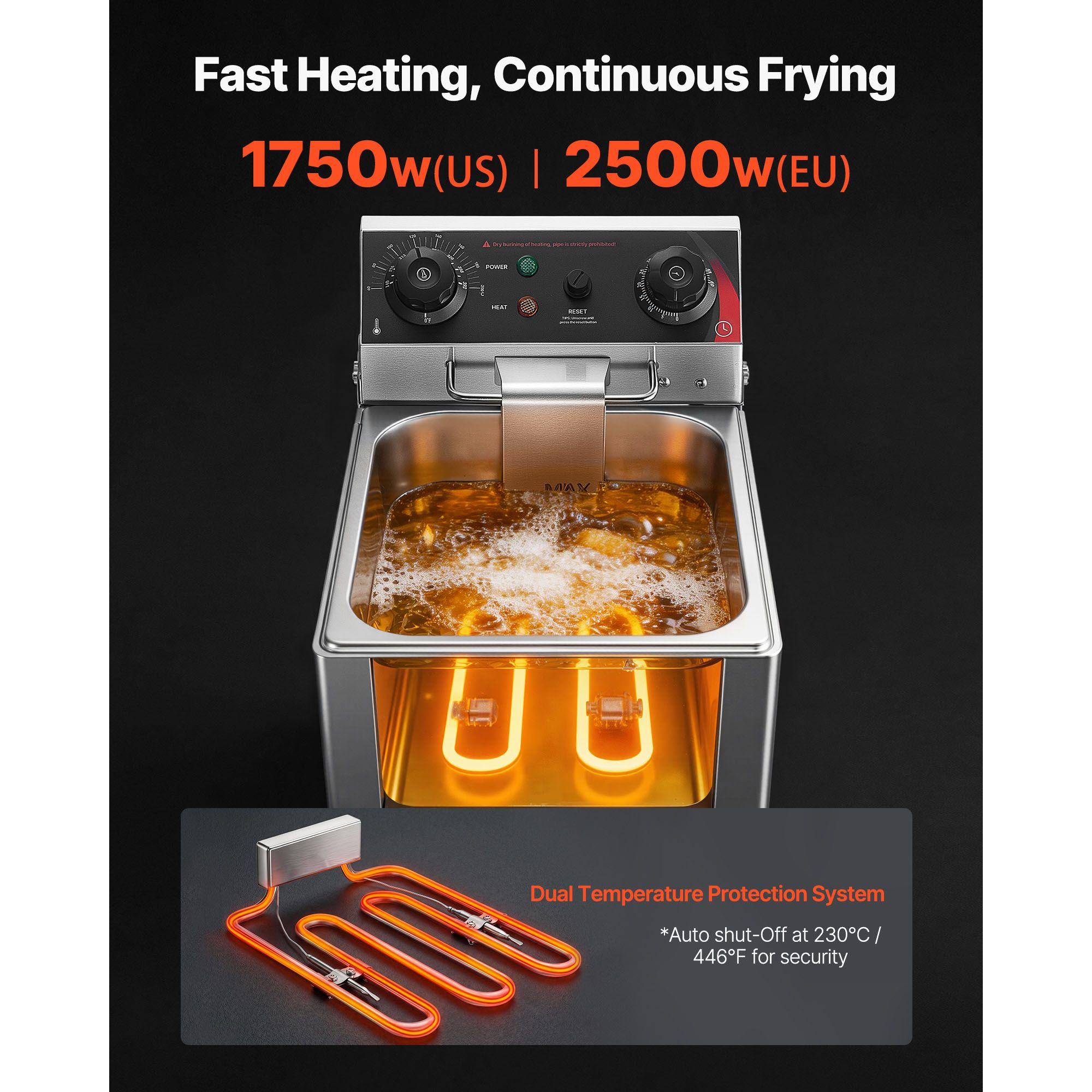 Commercial Electric Deep Fryer - Deep Fryer Stainless 评论和价格