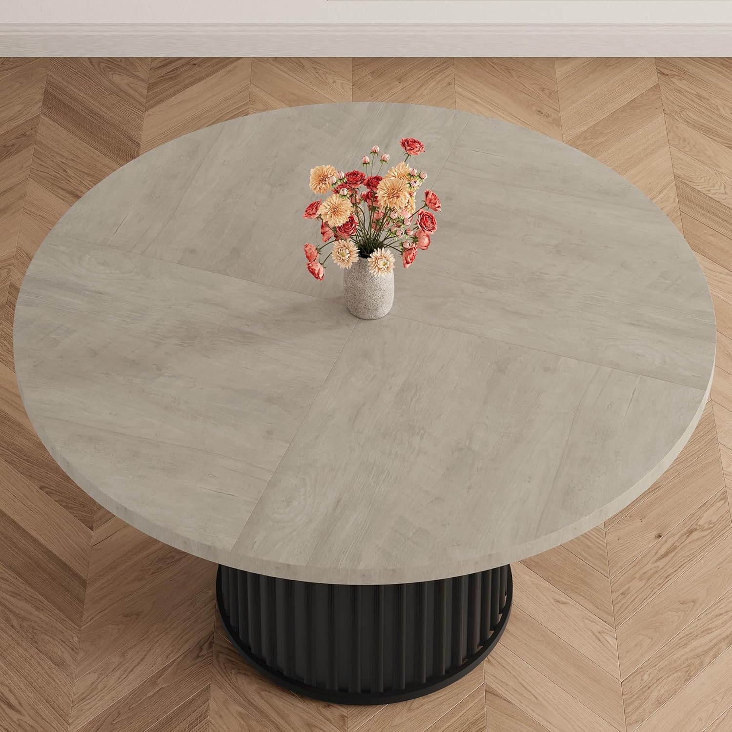 47 Inch Round Dining Table for - Kitchen Appliances Table 评论和价格