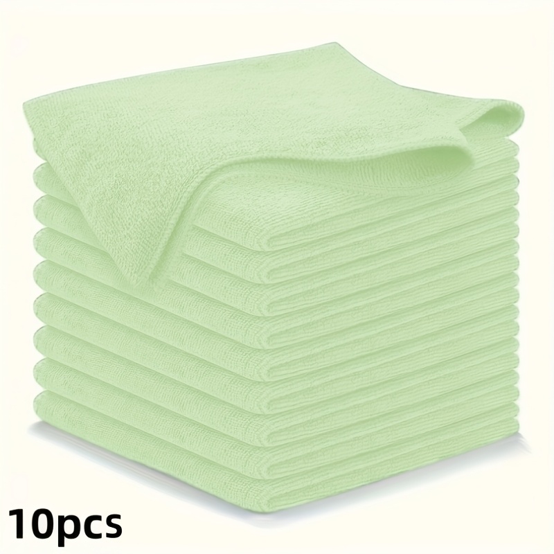1-50Pcs Light Green Microfiber - Kitchen Appliances And Utensils 评论和价格