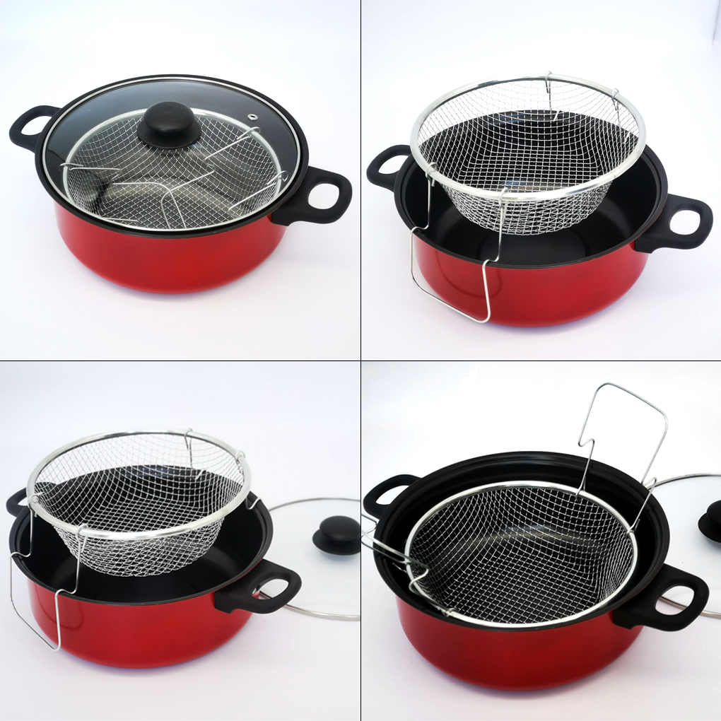 Deep Fry Pot with Lid Stainles - Deep Fryer Stainless 评论和价格