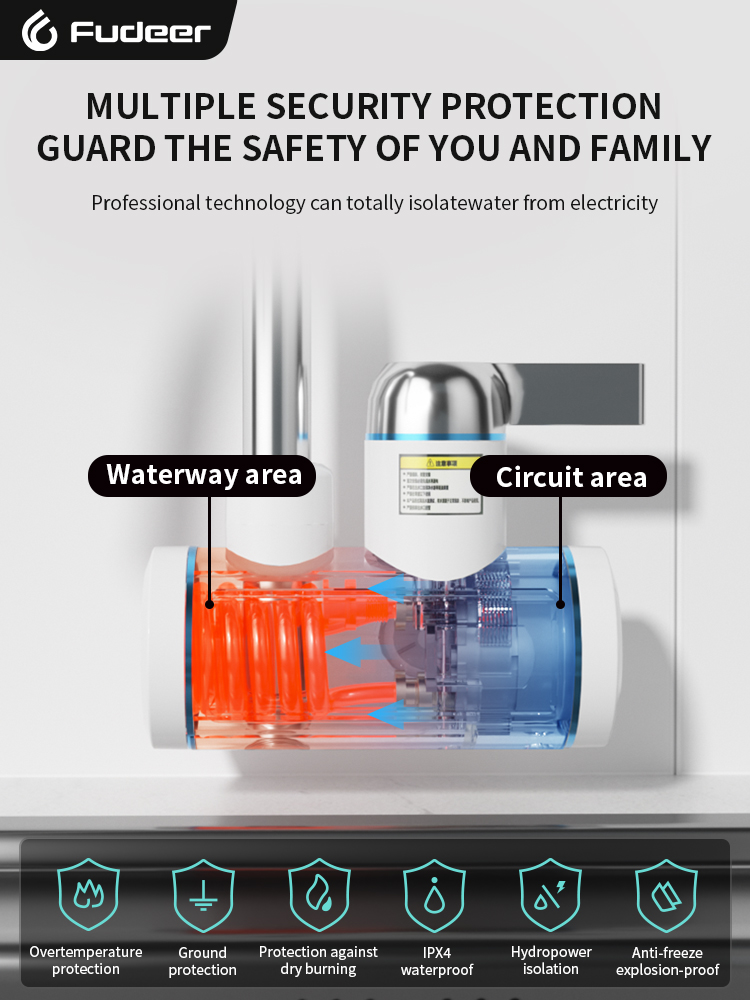 Fudeer Electric Water Heater 2 - Kitchen Appliances And Utensils 评论和价格